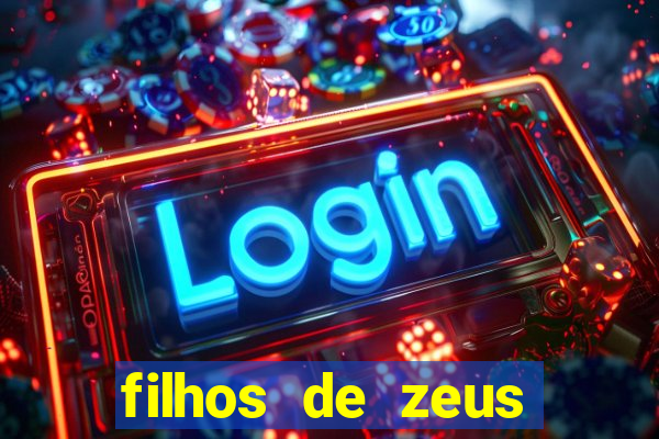 filhos de zeus mitologia grega